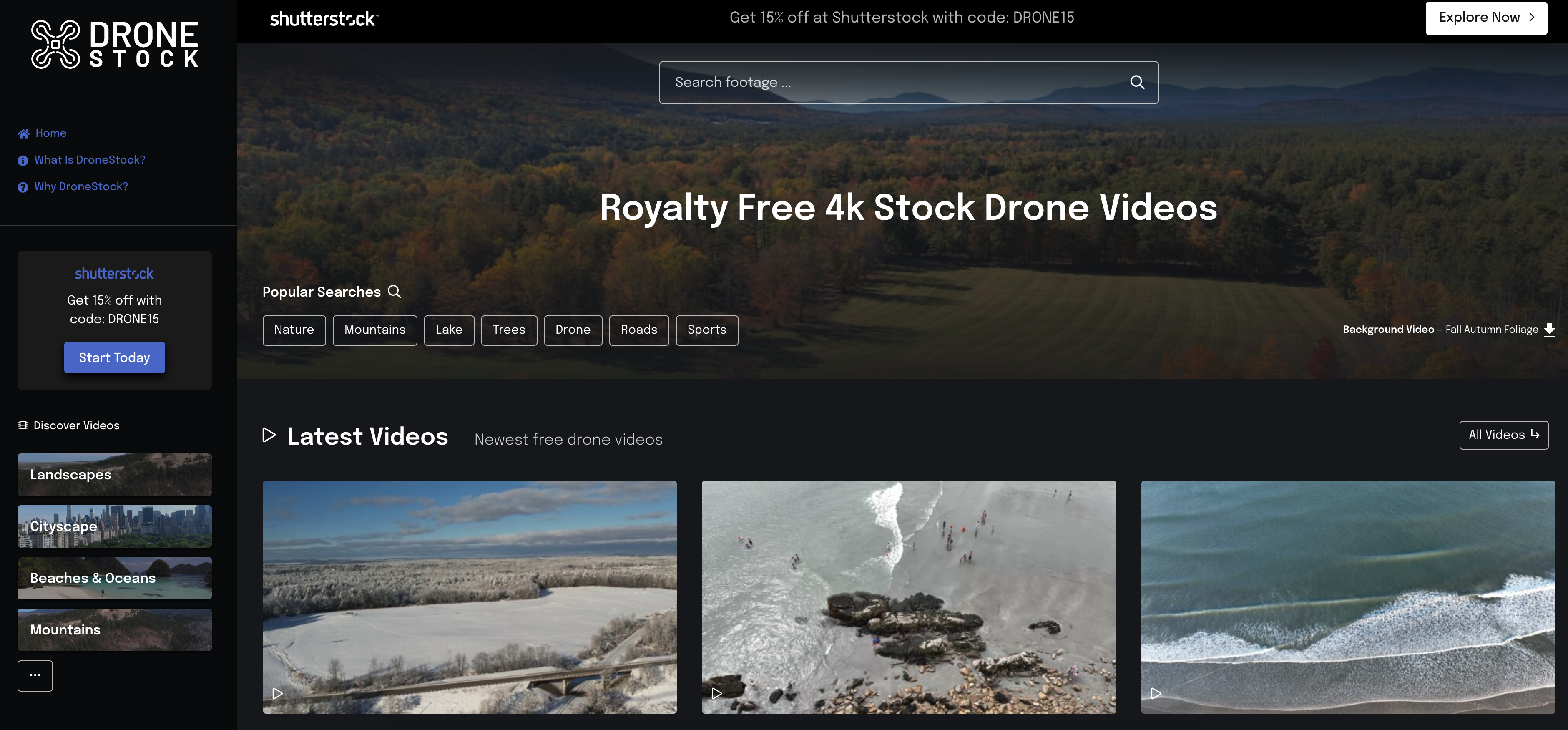 DroneStock 提供高质量、专业级无人机航拍视频素材-免费商用 - 第1张 - 启职鹿 DroneStock 提供高质量、专业级无人机航拍视频素材-免费商用 - 第1张